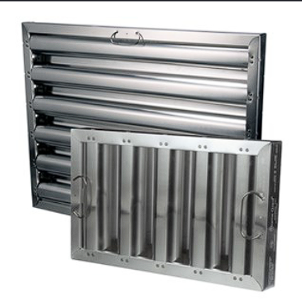 ALUMINIUM BAFFLE GREASE FILTER